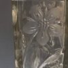 Rare Antique 1916 McKee Innovation Square Pressed Glass Floral Etched Vase. - Image 3