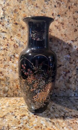Oriental Black Vase