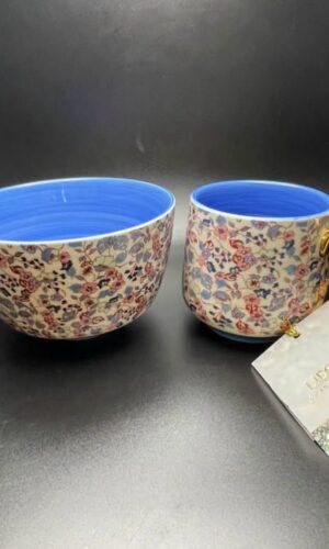 Vintage Cup and Bowl Set