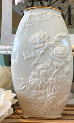Vintage Lenox Rose Vase