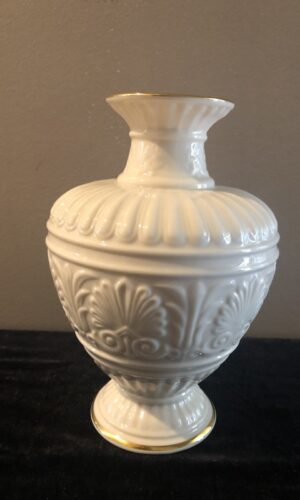 Lenox Athenian Vase with Gold Trim