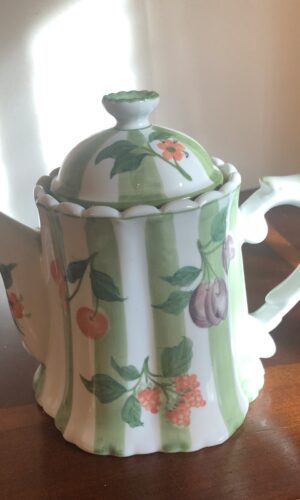 Springtime Flower Teapot Andrea by Sadek