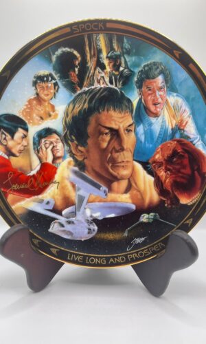 Spock Reborn Star Trek Hamilton Collector Plate