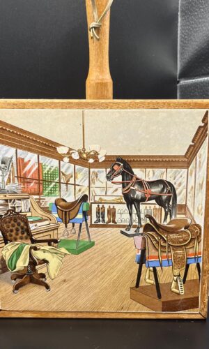 Frederick Elmiger Early American Wooden Wall Placards: Set of 2