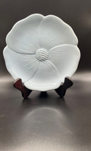 Country Gate Flower Plates by Enesco