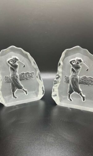 Classic Golfer paper weights